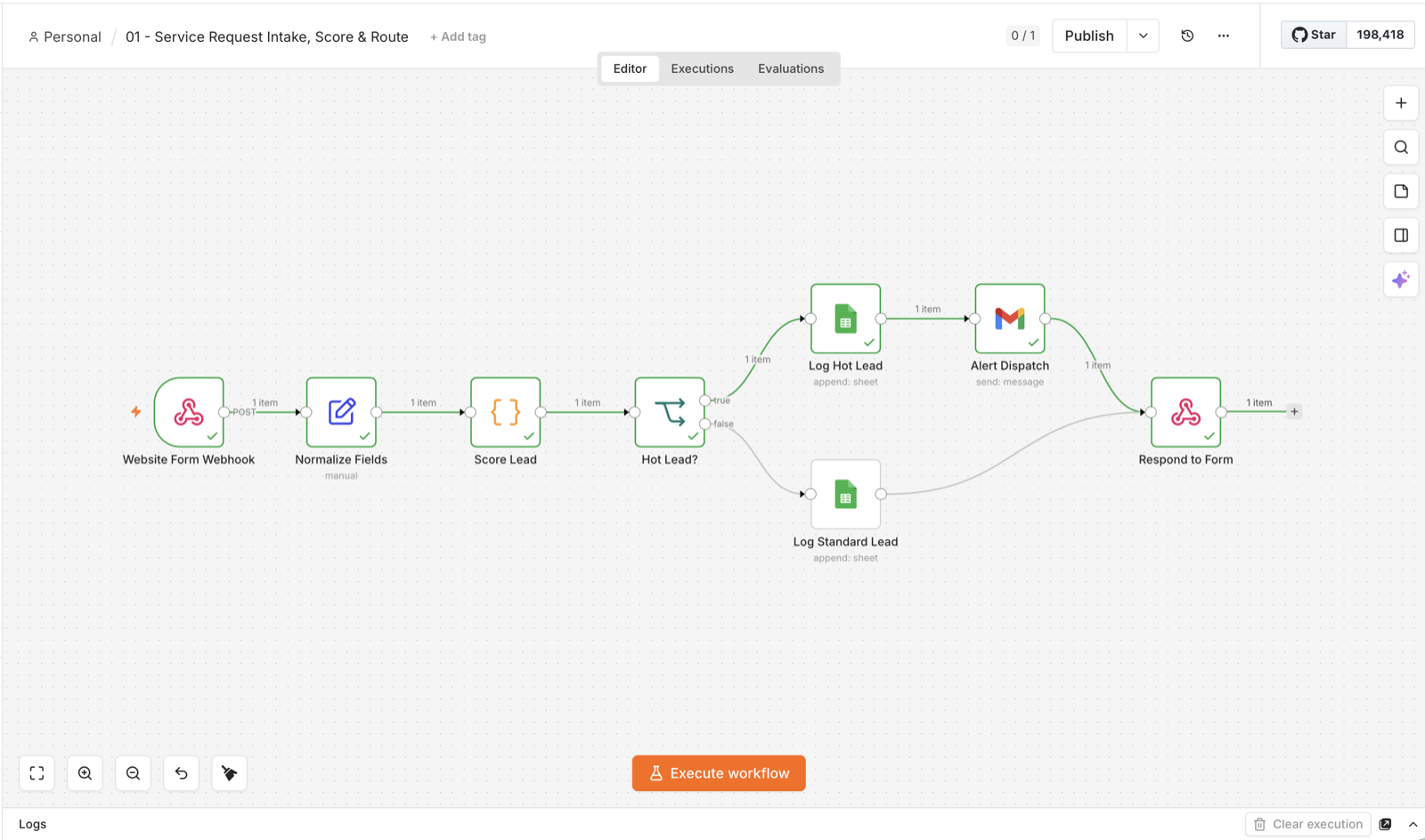 Northside HVAC · Lead Routing Automation screenshot